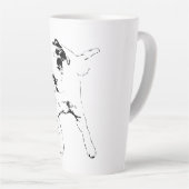 リーフチェイス基点、ニングアップ カフェラテマグ (右アングル)