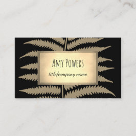 リーフデザインカスタム名刺の両面 名刺