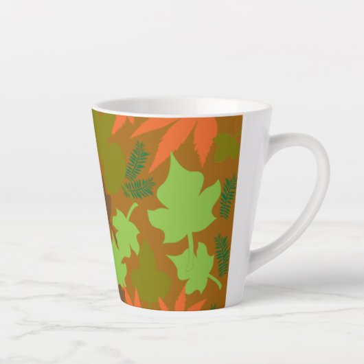 リーフデザインラテマグ カフェラテマグ (右)
