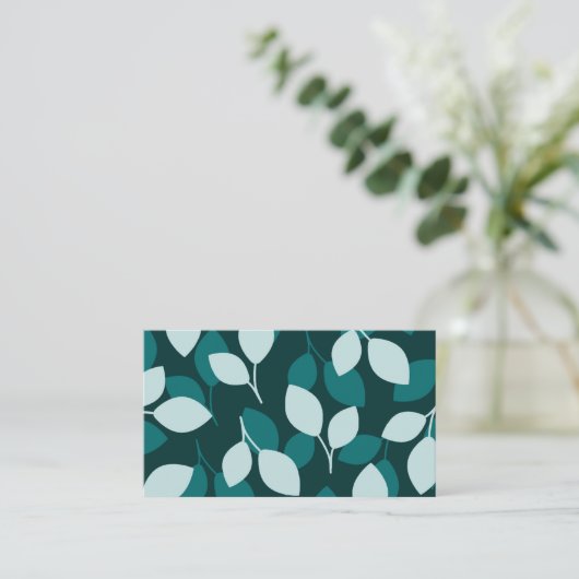 リーフデザイン名刺 名刺 (スタンド正面)