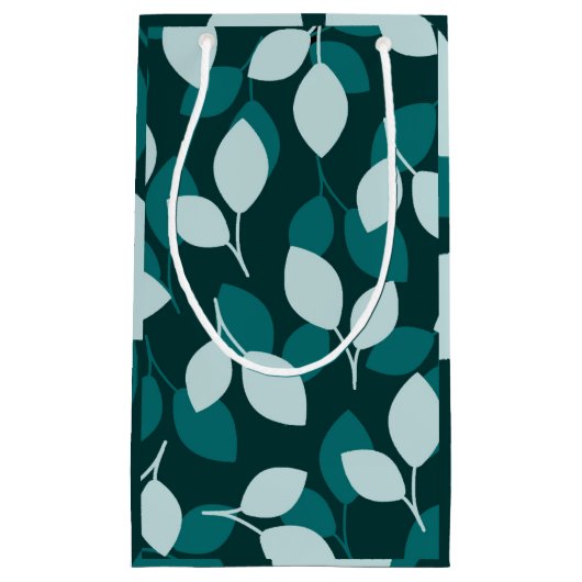 リーフデザイン小抱き枕 スモールペーパーバッグ (正面)