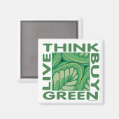 リーフデザイン マグネット (正面/裏面)