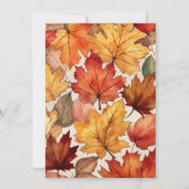 リーフハート婚約パーティ 招待状 (裏面)