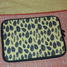 リーフパターンラップトップスリーブ