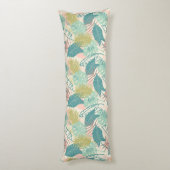 リーフパターン体枕 ボディピロー (裏面 (縦))