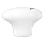 リーフパターン引出しノブ セラミックノブ (側面)