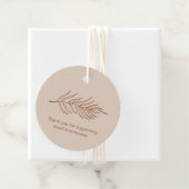 リーフパターン製品ロゴつるラベルカード フェイバータグ (インサイチュ)