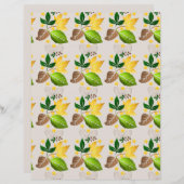 リーフパターン (正面/裏面)