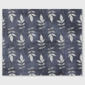 リーフパターン ラッピングペーパー (フラット)