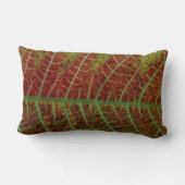 リーフパターン ランバークッション (裏面)