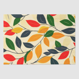 リーフパターン 薄葉紙