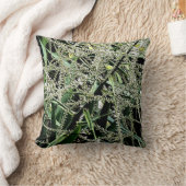 リーフパターンno1 クッション (ブランケット)