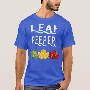 リーフピーパー秋ののぞき秋葉 Tシャツ