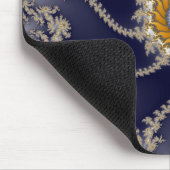 リーフフラクタル – フラクタルマウスパッド マウスパッド (コーナー)