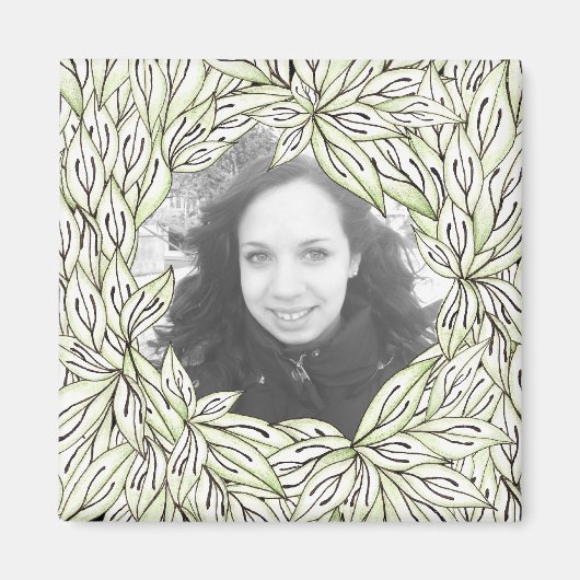 リーフフレーム マグネット (正面)