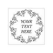 リーフフレーム ラバースタンプ (インプリント)