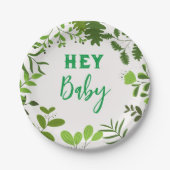 リーフプリント ペーパープレート (正面)