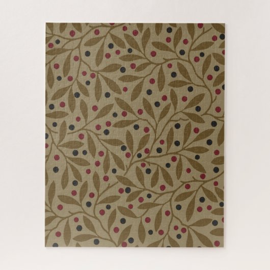 リーフベリクラシックーカラフルパタかわいらしーンアート ジグソーパズル (縦)