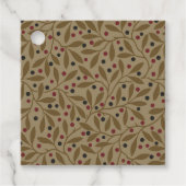 リーフベリクラシックーカラフルパタかわいらしーンアート フェイバータグ (正面)