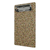 リーフベリクラシックーカラフルパタかわいらしーンアート ミニクリップボード (アングル2)