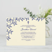 リーフボーダー招待状 招待状 (スタンド正面)