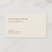 リーフミニマルロエレガントゴ 名刺 (正面)