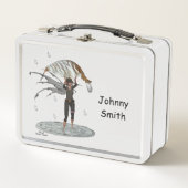 リーフメタル弁当付きボーイレインフェアリー メタルランチボックス (正面)