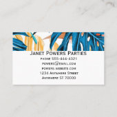 リーフモダンアーカスタムト名刺 名刺 (裏面)