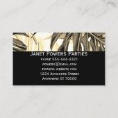 リーフモダンアーカスタムト名刺 名刺 (裏面)