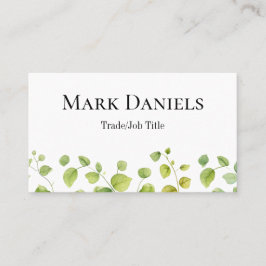 リーフモダンデザイン 名刺