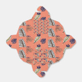 リーフモダンパター結婚ンとパーティー供給 フェイバーボックス (折り畳みなし)