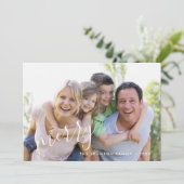 リーフモダンホリメリーーフォトカード シーズンカード (スタンド正面)