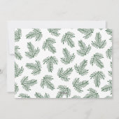 リーフモダンホリメリーーフォトカード シーズンカード (裏面)