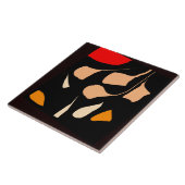 リーフリッターデザインセラミックタイル タイル (側面)