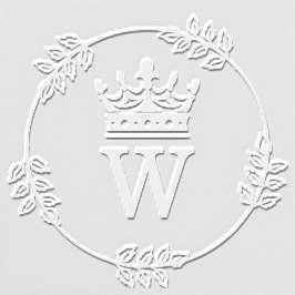 リーフリースクラウントッピング独身のイニシャルモノグラム