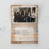 リーフリースバーンウッドシーズンズグリーティング カード (内部)