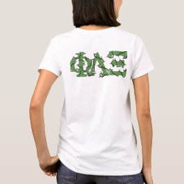リーフレター Tシャツ