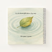 リーフ反射ジャーナル – エコーと製品 ノートブック (裏面)