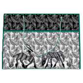 リーフ抱き枕 ラージペーパーバッグ (正面)