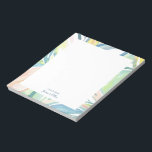 リーフ抽象芸術パーソナライズされたアートフラットノートカード ノートパッド<br><div class="desc">このノートカパーソナライズされたードデザインは美しい手の水の色の抽象芸術アートを備えてカスタマイズ、あなたの名前と文字は、大事な行事やビジネスのためにそれを使用する。私のショップByEunMeeで、より多くのマッチ商品が利用可能。</div>