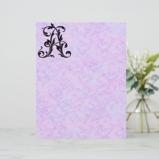 リーフ文字A (スタンド正面)