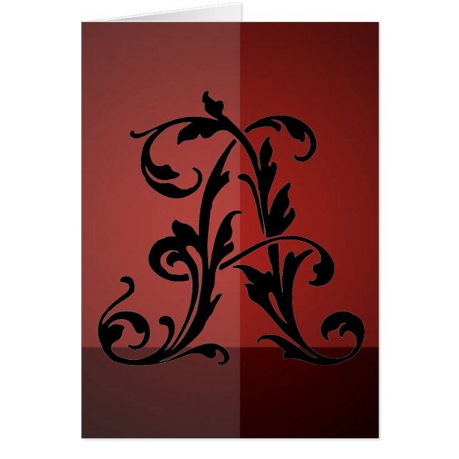 リーフ文字A (正面)