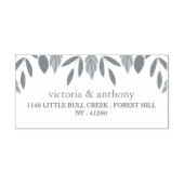 リーフ素朴フローラ セルフインキングスタンプ (デザイン)