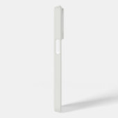 リーフ素朴モノグラムイニシャルクリームニュートラル Case-Mate iPhoneケース (裏面 / 右)