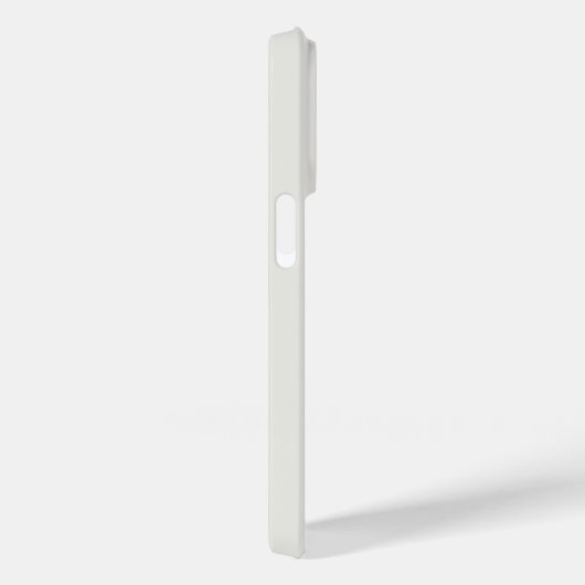 リーフ素朴モノグラムイニシャルクリームニュートラル Case-Mate iPhoneケース (裏面 / 右)