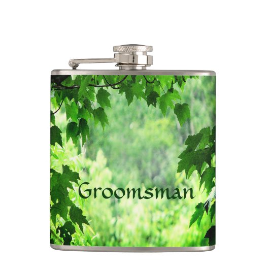 リーフ結婚グロムスマン フラスク (正面)