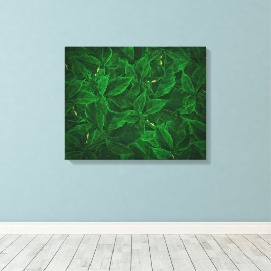 リーフ絵画の引き伸ばしキャンバス印刷 キャンバスプリント (インサイチュ (ウッドフロア))