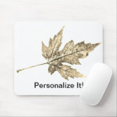リーフ自然プリントマウスパッド マウスパッド (マウス)