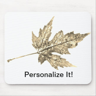 リーフ自然プリントマウスパッド マウスパッド