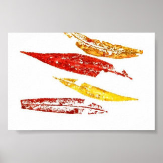 リーフ自然プリントミニポスター ポスター